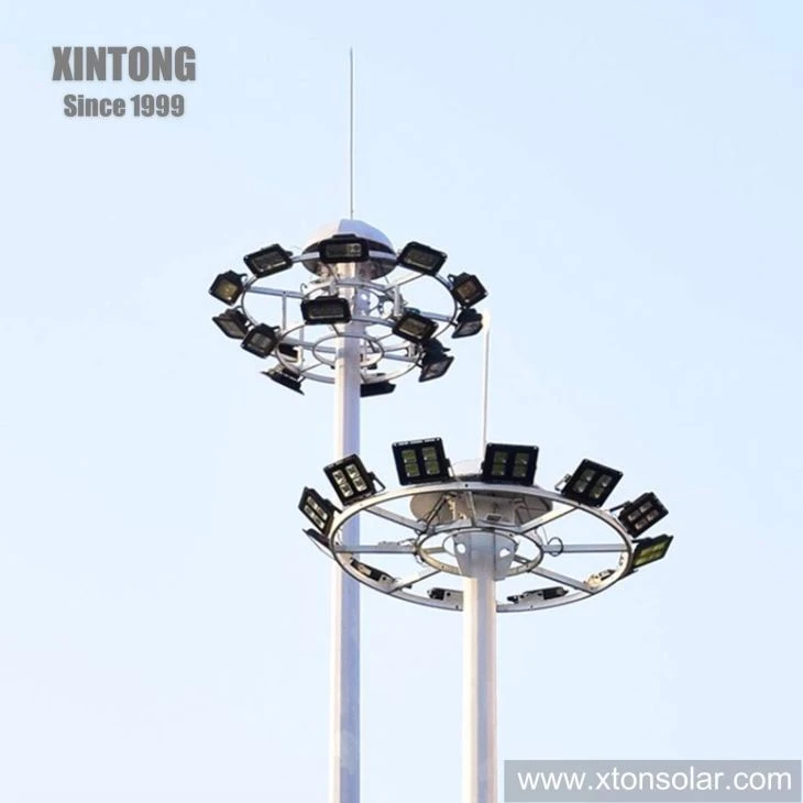 35m LED Outdoor High Mast Light With Lifting System