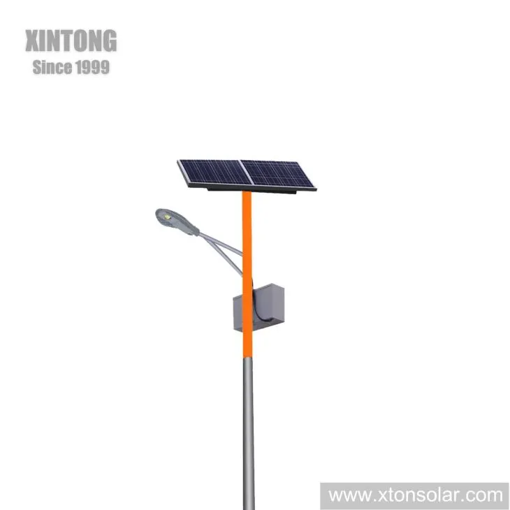 40W Outdoor Waterproof Dusk To Dawn LED Lamp Solar Street Lights