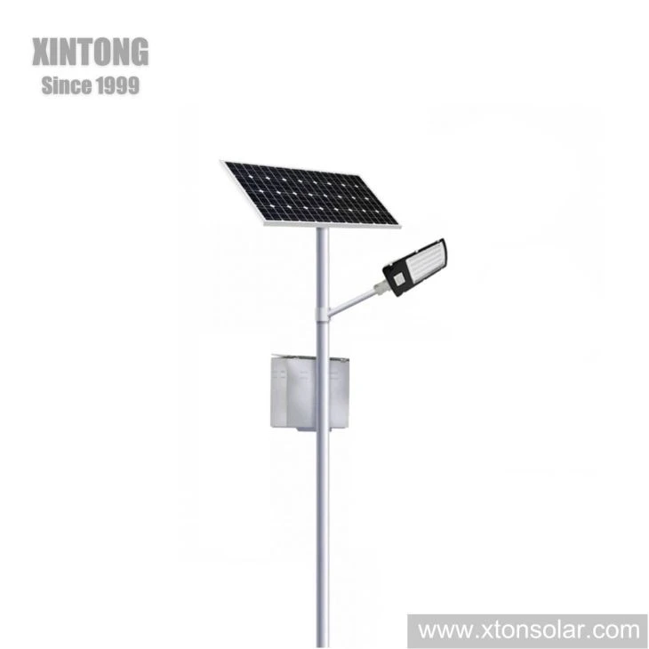 Mount Battery Solar LED Street Lamp With Battery Box