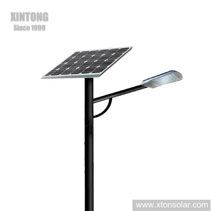 আউটডোর LED সৌর স্ট্রিট লাইট উত্পাদনকারী 30W 40W 50W 60W 80W 80