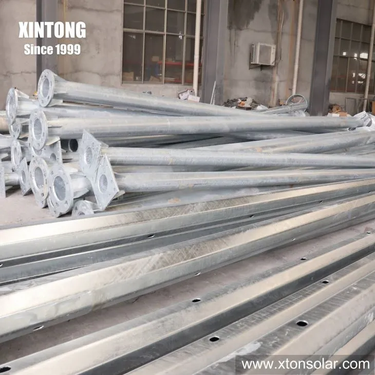 স্ট্রিট লাইট মেরু অস্ত্র গ্যালভেনাইজড মেরু জন্য