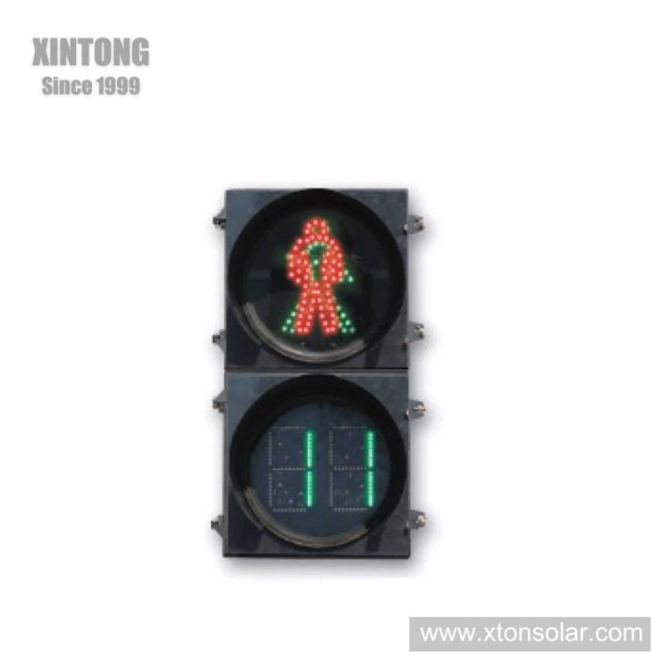 200mm Red Green Pedestrian Traffic Signal Light